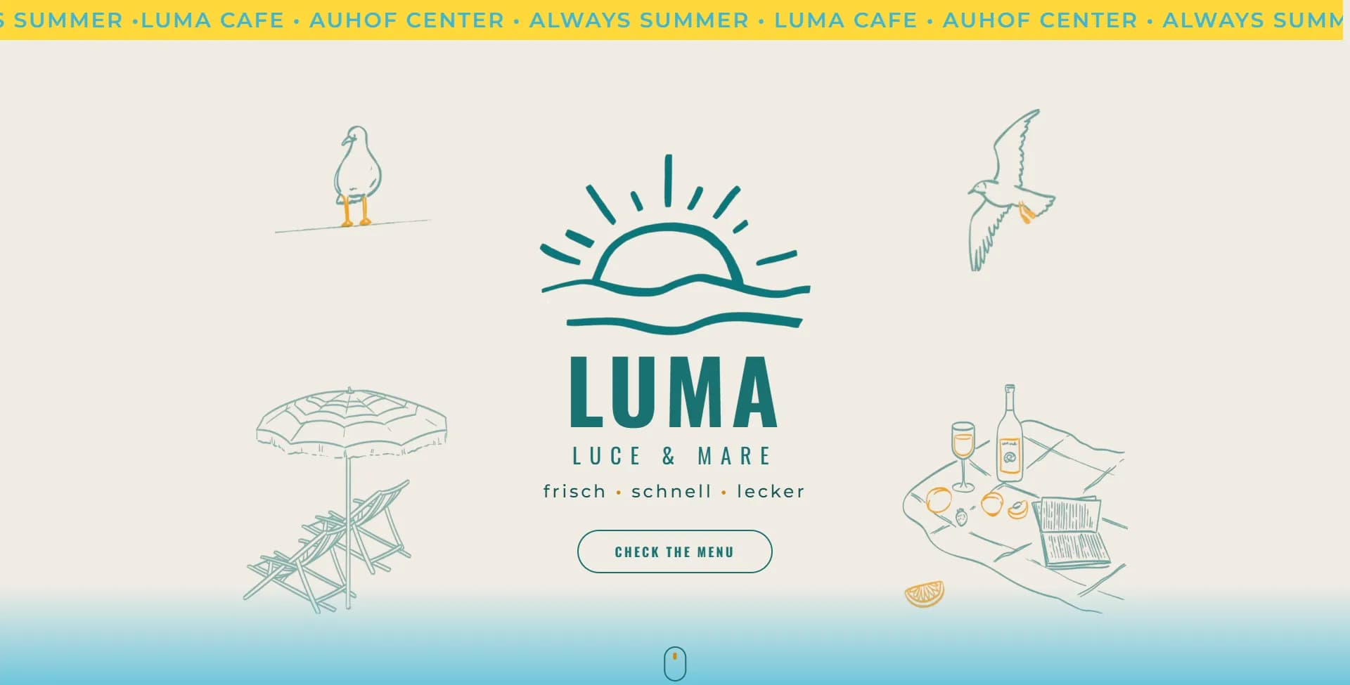LUMA Luce & Mare Restaurant-Website