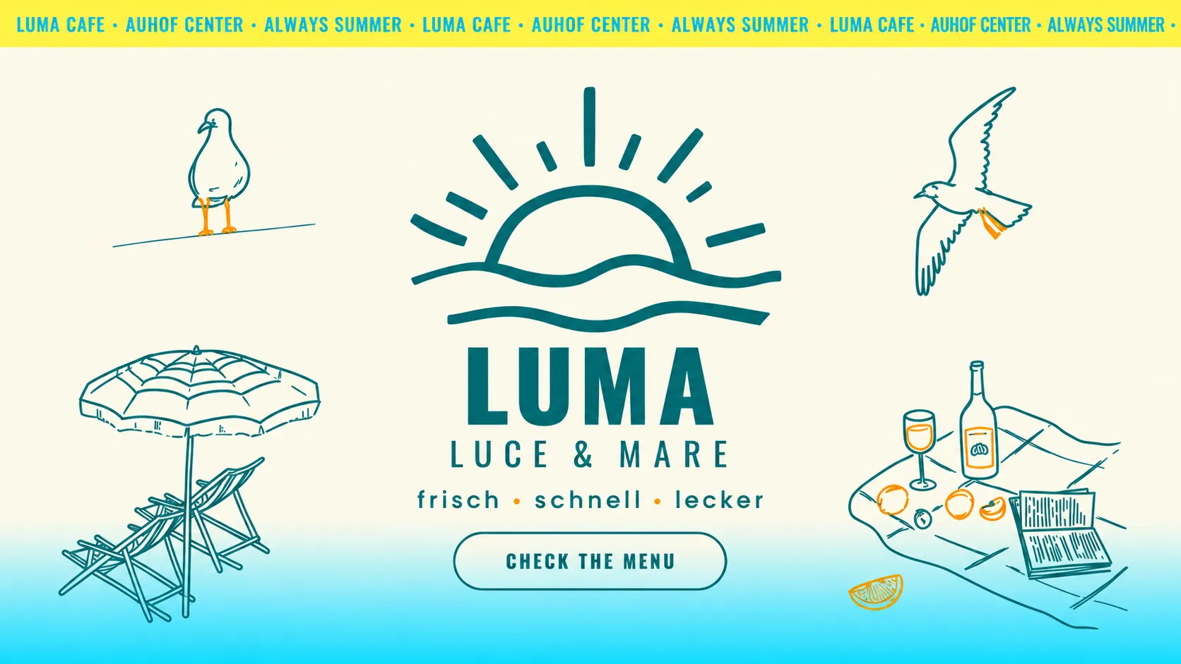 Luma Café – Kafe ve Restoran Web Sitesi Tasarımı ekran görüntüsü 1
